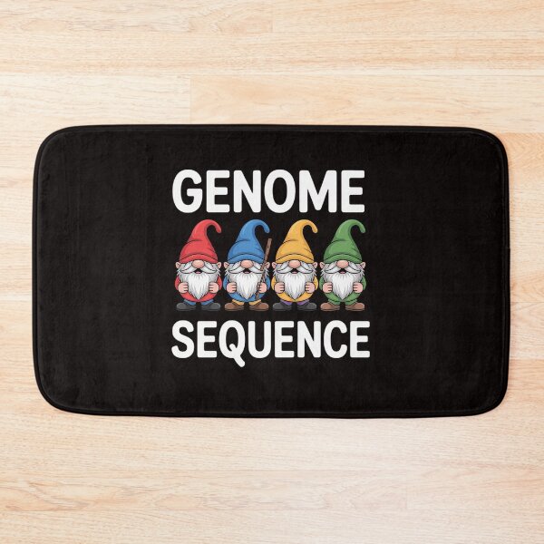 Item preview, Genome Sequence Gnome Biology Physics Science Pun designed and sold by RatCurry.