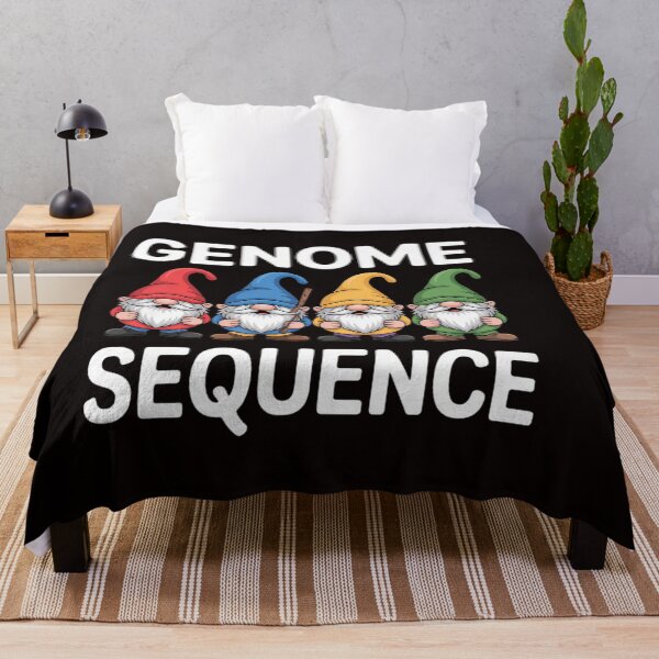 Item preview, Genome Sequence Gnome Biology Physics Science Pun designed and sold by RatCurry.