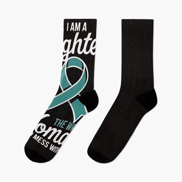 Item preview, Fighter Cancer Picked Wrong Woman Cervical Cancer Awareness designed and sold by RatCurry.
