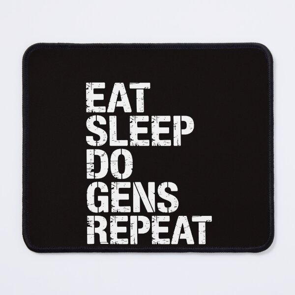 Item preview, Eat Sleep Do Gens Repeat DBD Survivor Main designed and sold by RatCurry.