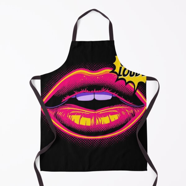 Item preview, Glow Loudly Neon Pop Art Lips designed and sold by Trueways.