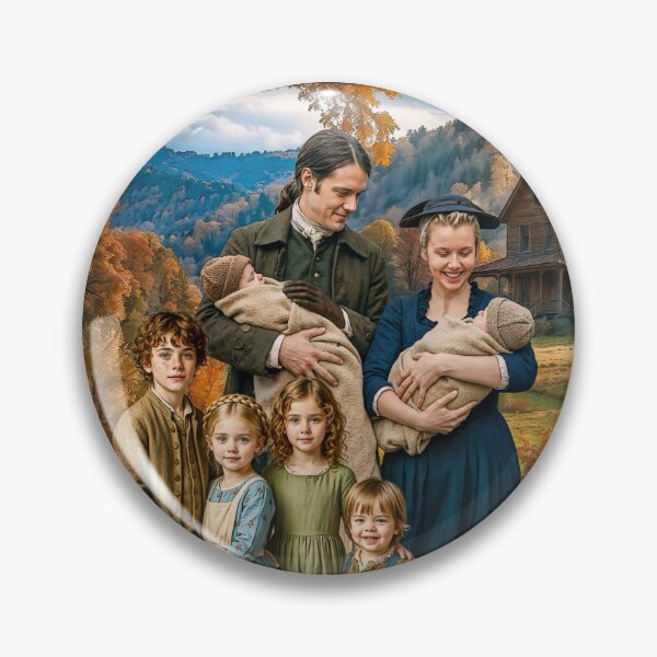 Item preview, The beautiful family of Marsali and Fergus designed and sold by Vera-Adxer.