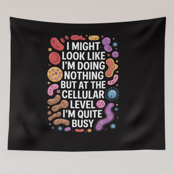 Item preview, Biology Microbiology Teacher Cellular Botany Molecule designed and sold by OlafLica.