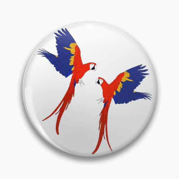 Item preview, Macaw pair designed and sold by Mayakiwi.