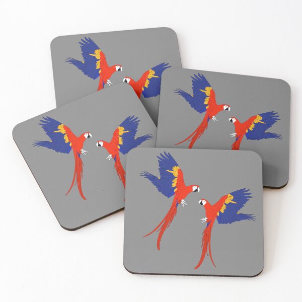 Item preview, Macaw pair designed and sold by Mayakiwi.