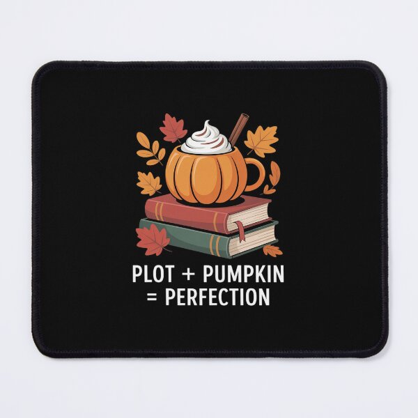 Item preview, Plot Pumpkin Autumn Fall Season Coffee Lover Book Reader designed and sold by ShelFisher.