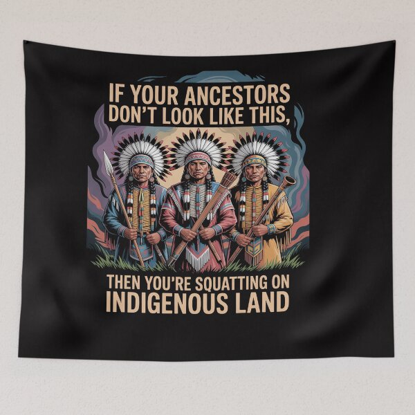 Item preview, Ancestors Native American Native Tribes Pride Indigenous designed and sold by OlafLica.