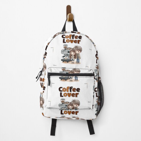Item preview, Cute Coffee Lover Barista Machine – Adorable Coffee Shop Cartoon Art designed and sold by Grafititee.
