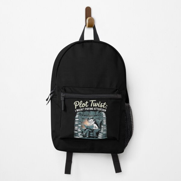 Item preview, Plot Twist I Wasn't Paying Attention Book Lover novelty designed and sold by ShelFisher.