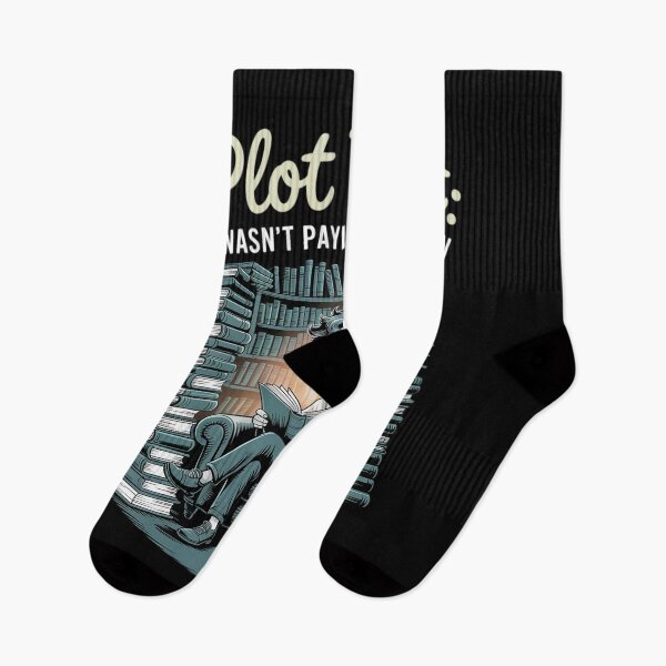 Item preview, Plot Twist I Wasn't Paying Attention Book Lover novelty designed and sold by ShelFisher.