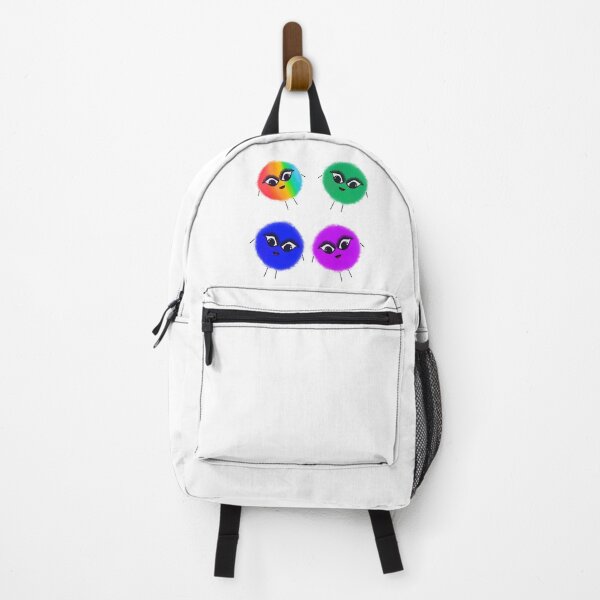 Item preview, Lovies: colorful fuzzy character design designed and sold by BusyBialas.