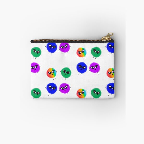 Item preview, Lovies: colorful fuzzy character design designed and sold by BusyBialas.