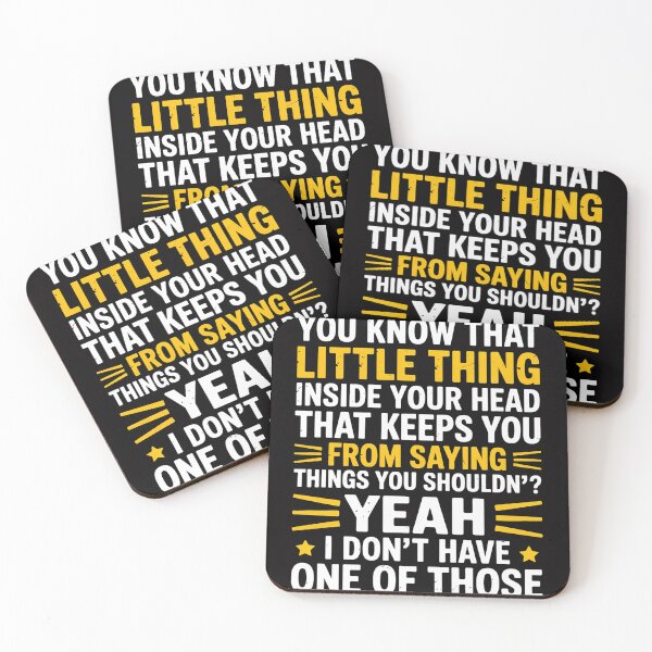 Item preview, You Know That Little Thing Inside Your Head Sarcastic Humor designed and sold by OlafLica.