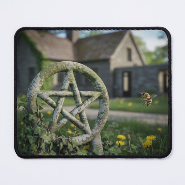 Item preview, Bee at the Pentacle Wardstone designed and sold by Kwandry.