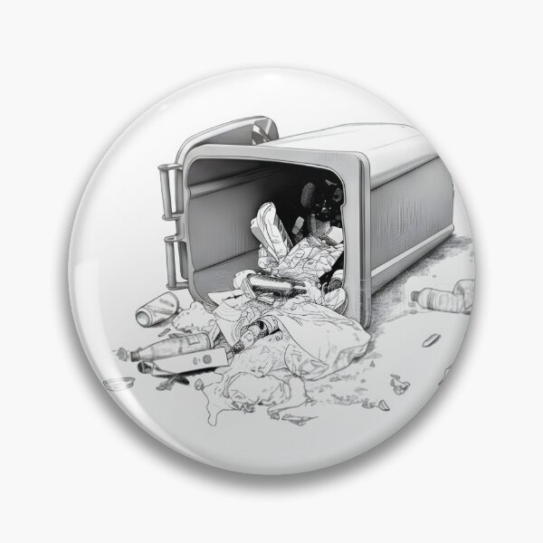 Item preview, Trashcan designed and sold by Naux | Design & Illustration.