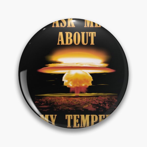 Item preview, Ask Me About My Temper Oversized  designed and sold by quitofbortshcb.