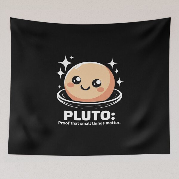 Item preview, Pluto Love Planet Graphic Space Art novelty designed and sold by ShelFisher.