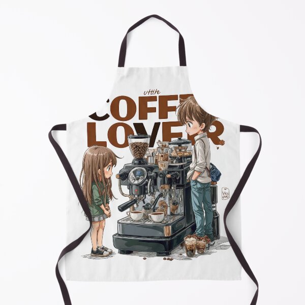 Item preview, Cute Coffee Lover Barista Machine – Adorable Coffee Shop Cartoon Art designed and sold by Grafititee.