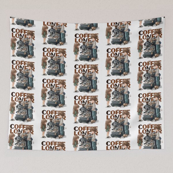 Item preview, Cute Coffee Lover Barista Machine – Adorable Coffee Shop Cartoon Art designed and sold by Grafititee.