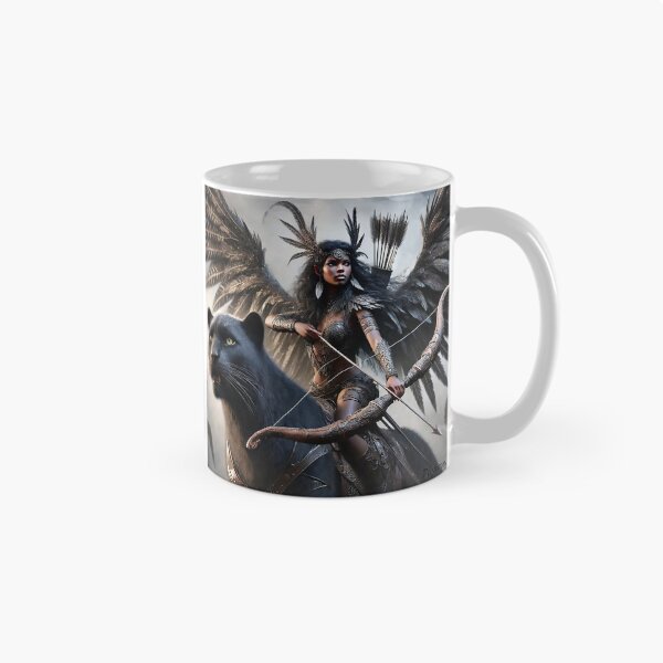 Item preview, Kaya Shadowflight: The First Archer of the Forgotten Dawn designed and sold by WildlyAiyana.