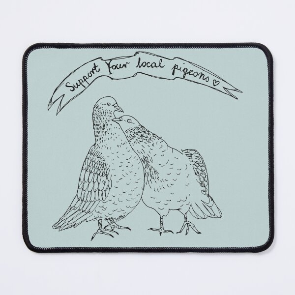 Item preview, Support Your local pigeons designed and sold by Naurelia.
