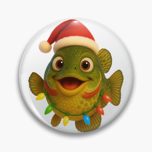 Item preview, Christmas Redear Sunfish designed and sold by Sillytoe.