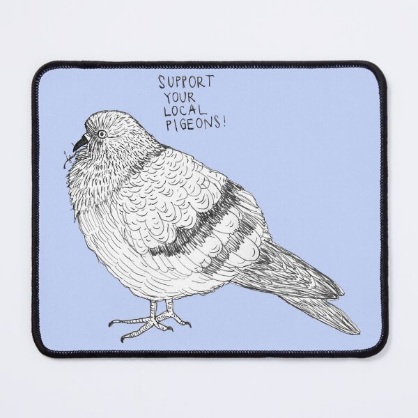 Item preview, Support Your local pigeons! designed and sold by Naurelia.