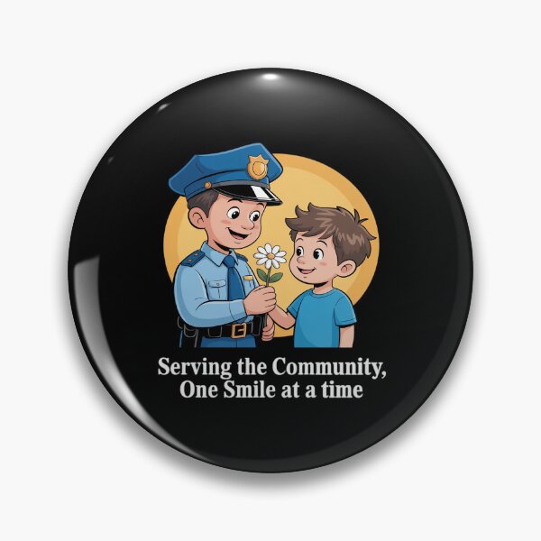 Item preview, Police Officer Pride Community Smiles designed and sold by ShelFisher.