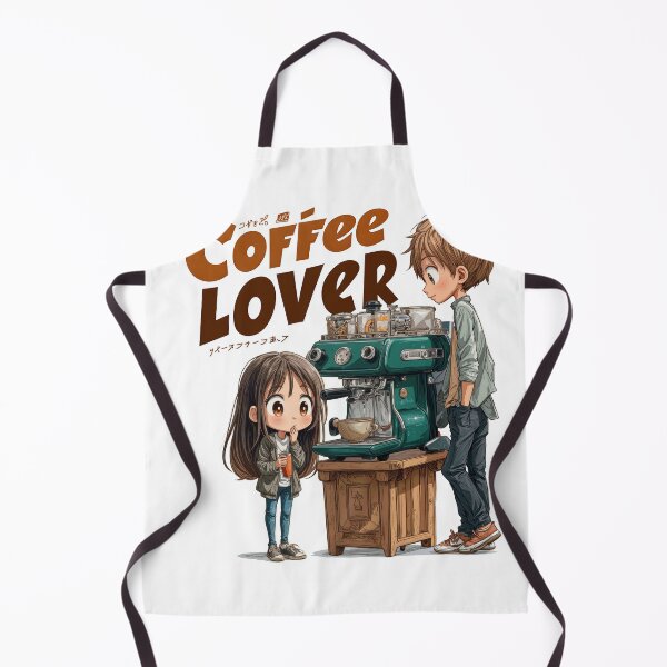 Item preview, Cute Coffee Lover Barista Machine – Adorable Coffee Shop Cartoon Art designed and sold by Grafititee.