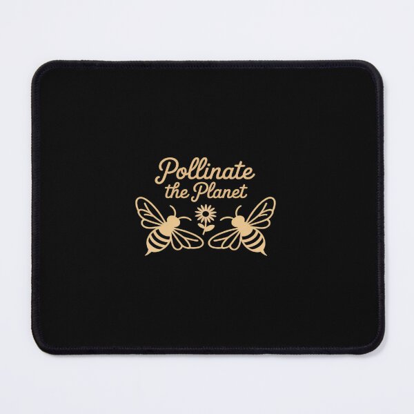 Item preview, Pollinate the Polite Bee Eco Friendly Nature designed and sold by ShelFisher.