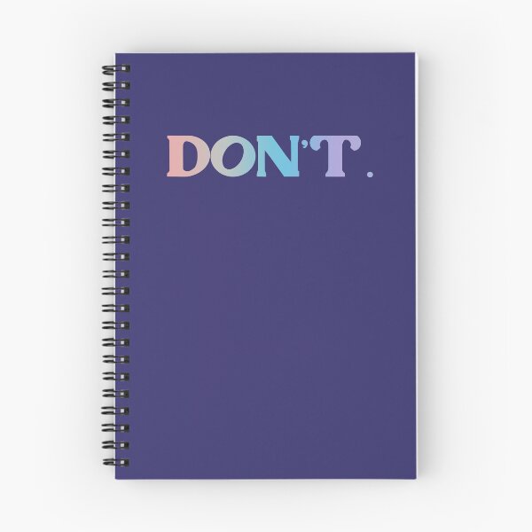 Item preview, DON'T. Just Don't. Pastel unicorn rainbow gradient designed and sold by sandpaperdaisy.