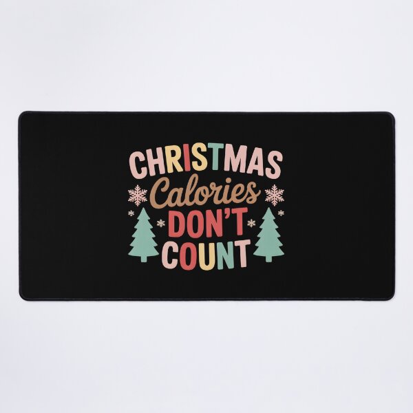 Item preview, Christmas Calories Don’t Count – Holiday Fun Festive T-Shirt designed and sold by FestivityFinds.