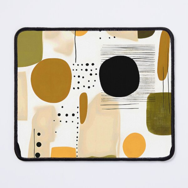 Item preview, Mid-Century Modern Abstract Designs In Earthtones And Green designed and sold by DEC02.