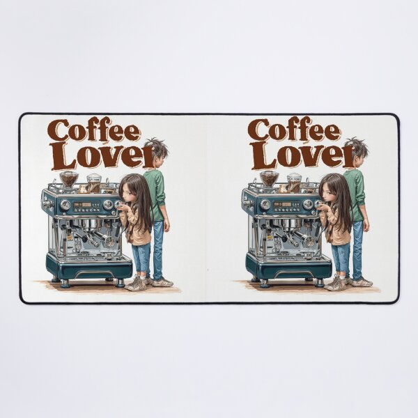 Item preview, Cute Coffee Lover Barista Machine – Adorable Coffee Shop Cartoon Art designed and sold by Grafititee.