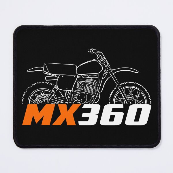 Artikelvorschau, Motorrad HD MX 360 1976-1977 entworfen und verkauft von ThrottleArts.