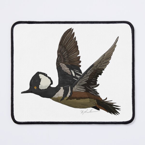 Item preview, Drake hooded merganser Duck designed and sold by Michael Garber.