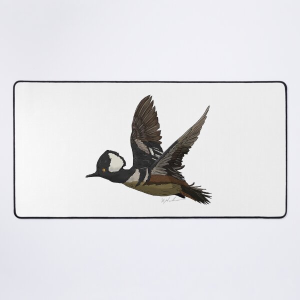 Item preview, Drake hooded merganser Duck designed and sold by Michael Garber.