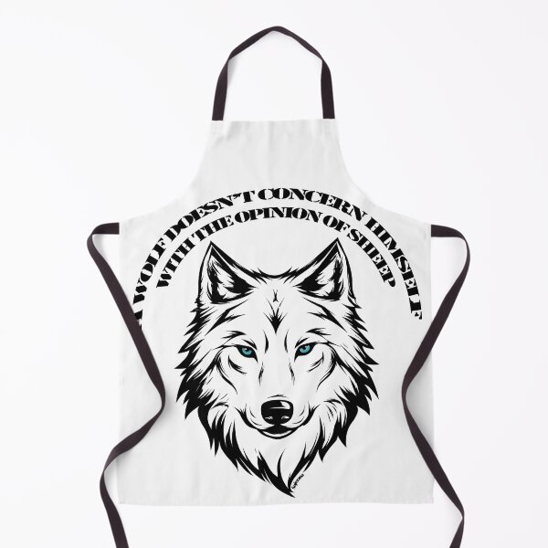 Item preview, A wolf doesnt concern himself with the opinions of sheep designed and sold by Uniquely4You2.