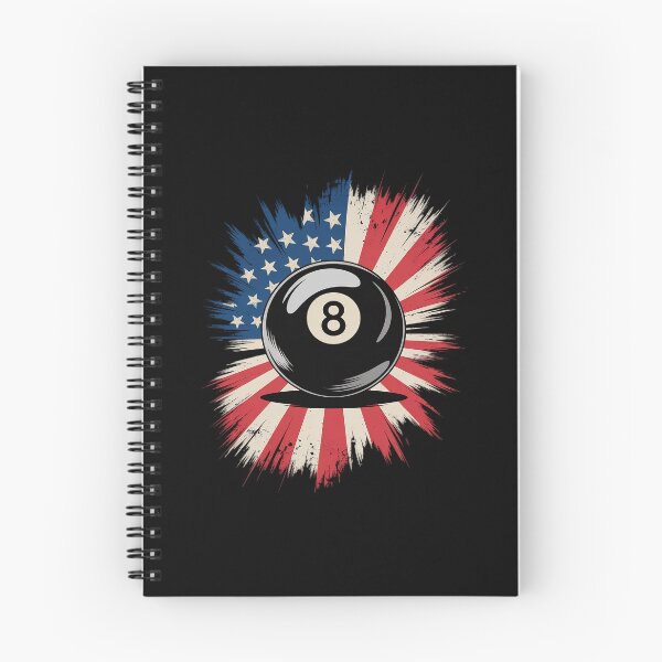 Item preview, Pool Billiards 4th Of July Men USA American Flag Boys 8 Ball designed and sold by Sandrhaus.