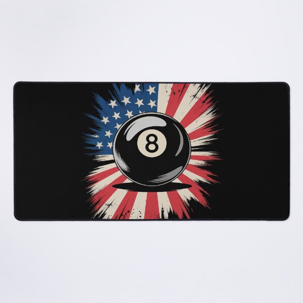 Item preview, Pool Billiards 4th Of July Men USA American Flag Boys 8 Ball designed and sold by Sandrhaus.