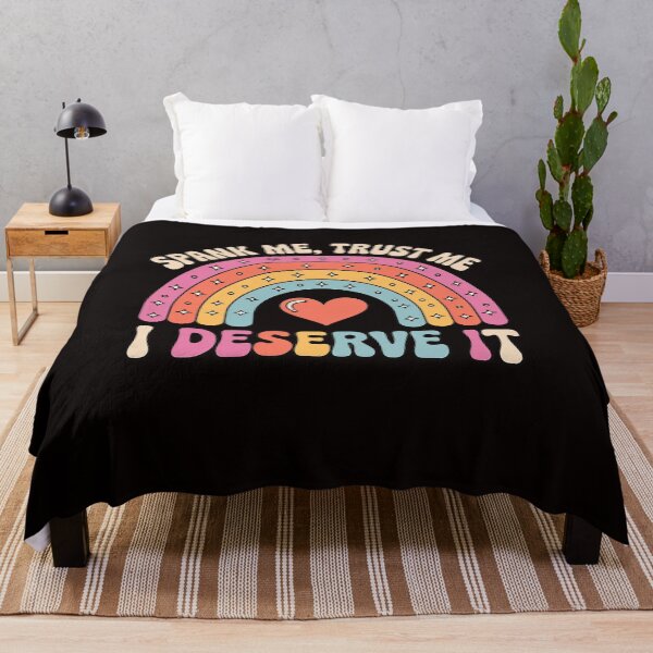 Item preview, Spank Me Trust Me I Deserve it Sarcastic Adult Humor designed and sold by LapFemile.