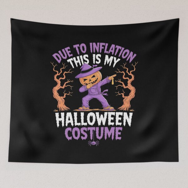 Item preview, Poor Halloween Costume Due to Inflation Scarecrow Dabbing designed and sold by Sandrhaus.