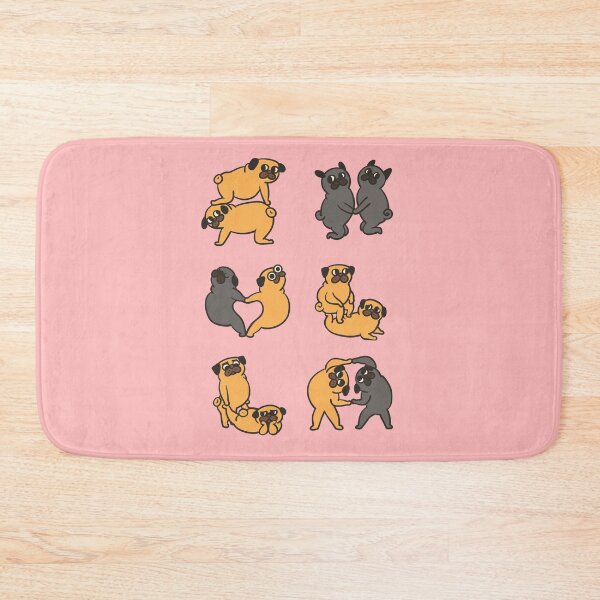 Item preview, Pug Couple Poses designed and sold by Huebucket.