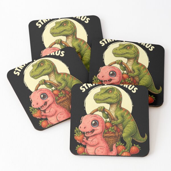 Item preview, Strawosaurus Dinosaur Strawberry Harvest Vintage Art Pun designed and sold by haitrieuic96.