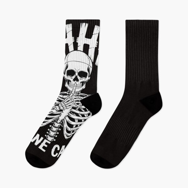 Item preview, Shhh No One Cares Skeleton Sarcastic humor designed and sold by LapFemile.