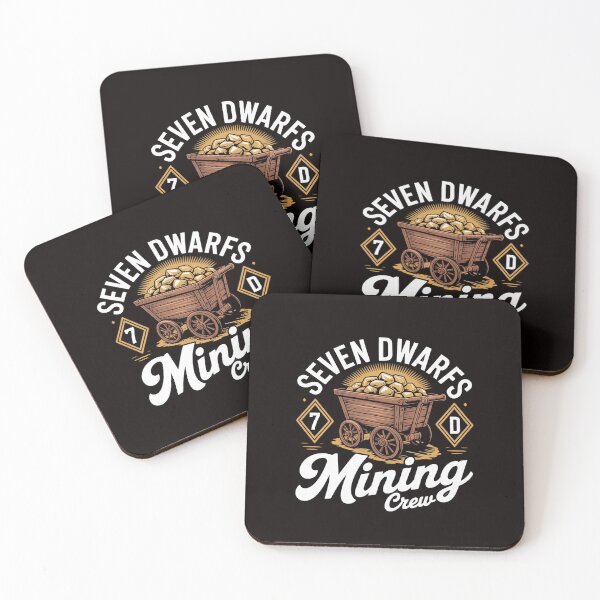 Item preview, Seven Dwarfs Mining Crew Diamond Miner Gold Miner designed and sold by LapFemile.