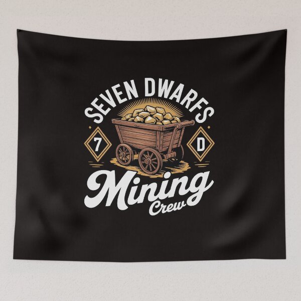 Item preview, Seven Dwarfs Mining Crew Diamond Miner Gold Miner designed and sold by LapFemile.