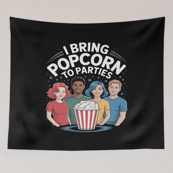 Item preview, Popcorn Party Film Buff Movie Night designed and sold by Sandrhaus.