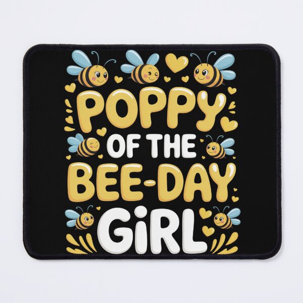 Item preview, Poppy of The Bee Day Girl Birthday Party Bee Lover designed and sold by Sandrhaus.