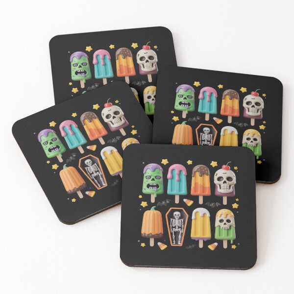 Item preview, Popsicle Summer Spooky Halloween Ice Cream designed and sold by Sandrhaus.